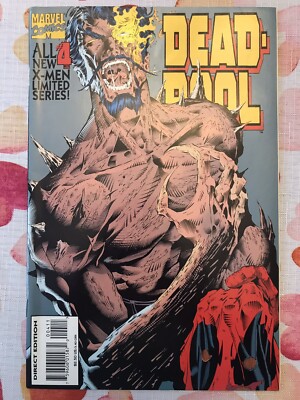 DEADPOOL (1994 MINI-Series) #4 WADE WILSON NEW MOVIE WOLVERINE MARVEL MCU-image