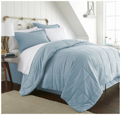 ienjoy Home Bed in a Bag, Queen, Aqua-image