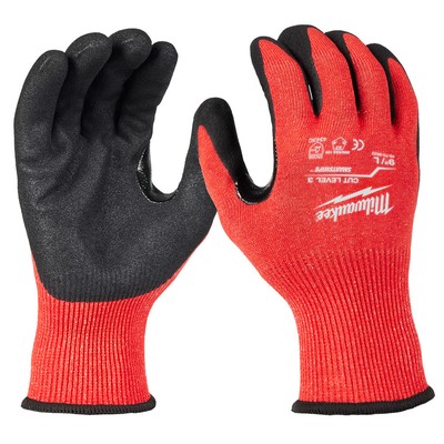 Milwaukee 48-73-8632E Cut Level 3 Nitrile Dipped Gloves - Large-image