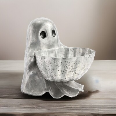 Pottery Barn Gus the Ghost Stoneware Candy Serving Bowl NEW-image