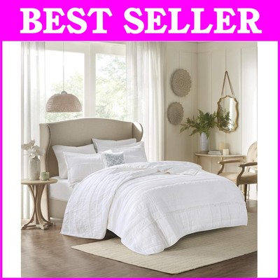 Celeste 90x90 Modern Coverlet Set - Lightweight, Breathable Bedding Ensemble-image