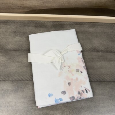 Pottery Barn Kinsley Floral Organic Cotton King Sham Pink Multi NWOT-image