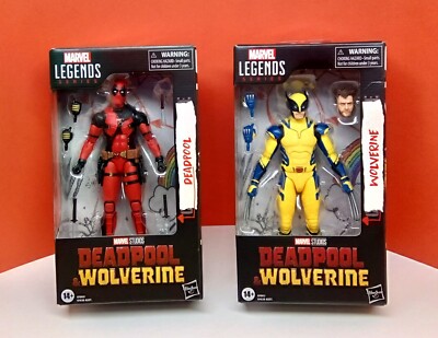 Marvel Legends Deadpool & Wolverine Movie - Wolverine & Deadpool Lot (NON MINT)-image