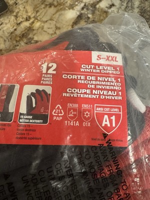 Milwaukee Tool 48-22-8914B Level 1 Cut Resistant Latex Dipped Insulated Winter-image