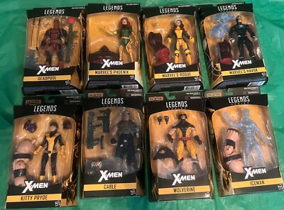 Marvel Legends, X-Men Juggernaut,Complete Set of 8 Figures, Rare-image