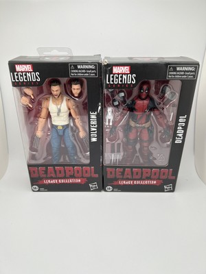 PLS READ. Marvel Legends Wolverine And Deadpool Lot Of 2 Legacy Collection.-image