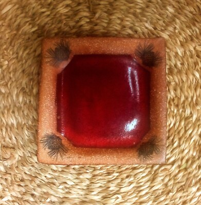 Art Pottery Always Azul Studio Colorado Trinket Dish 4