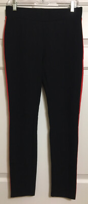 Dip size L black red stripe legging athletic pants women's-image