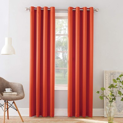 Barrow Energy Efficient Grommet Curtain Single Panel-image