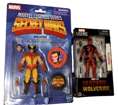 Marvel Legends Secret Wars WOLVERINE & DEADPOOL MCU Hasbro New - Lot 2-image