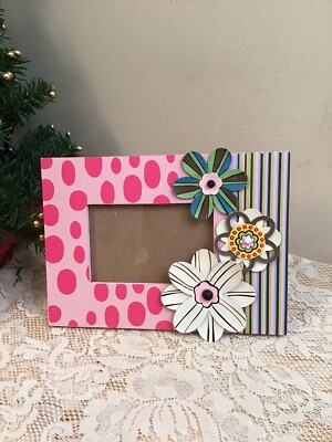 Cute Brother Sister Studio Design Picture Photo Frame 3-d Flowers-image