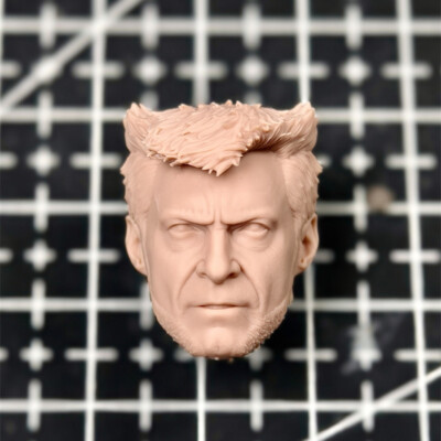 1/6 Scale Deadpool Wolverine Hugh Jackman Head Sculpt Unpainted Fit 12