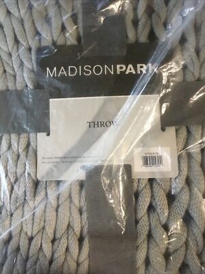 MadisonPark Throw 50x60 Gray BBin-image