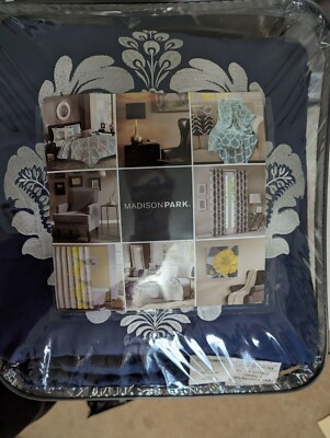 Madison Park Peyton Navy 6 Piece Daybed Cover Set-New in Bag with Tags.-image