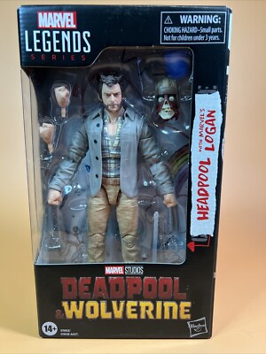 Logan and Headpool Marvel Legends Wolverine and Deadpool 6