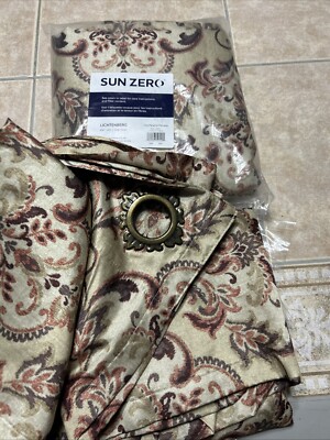 Sun Zero 2-Blackout Curtain Panels 40” x 84