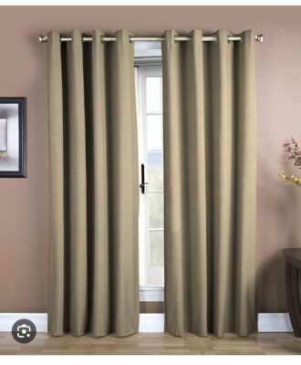 Sun Zero Oslo Theater Grade Extreme 100% Blackout Grommet Curtain Panel 63in.-image