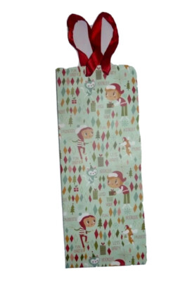 Madison Park Greetings Gift Bags Christmas Wine Bottle Size Bundle of 6-image