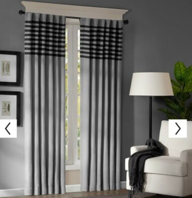 Madison Park 2-pack Meyers Window Curtains 42