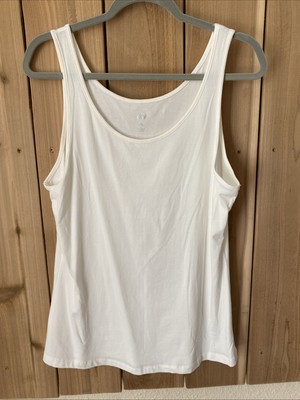 Dip White Sleeveless Top Size XL NWOT-image