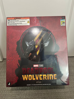 SDCC 2024 Deadpool Wolverine Jazwares 2 PIECE Mask Cosplay Exclusive 54/250 -image