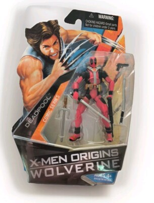 X-Men Origins Wolverine 3.75 Deadpool Comic Series Figure Hasbro Marvel 2009 NIP-image