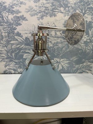 Pottery Barn Jocelyn Flared Enamel Sconce x Hudson Living No. 2 Painted-image