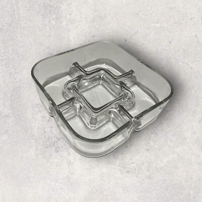 Heavy Clear Glass Divided Chip & Dip, Veggie Snack Serving Platter 10