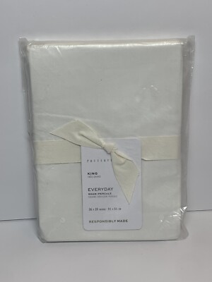 Pottery Barn Tres Grand KING Everyday Percale Sham 36x20