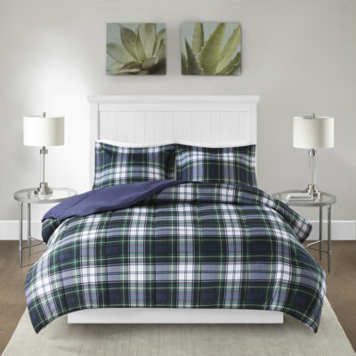 3 Piece Full/Queen 3M Scotchgard Down Alternative All Season Comforter Set-image