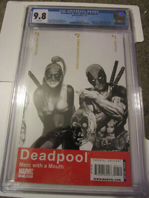 Deadpool merc with a mouth #7 graded comic CGC 9.8-image