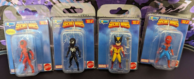 MICRO BOBBLES MARVEL SECRET WARS WOLVERINE, DEADPOOL, SPIDER-MAN GENTLE GIANT-image