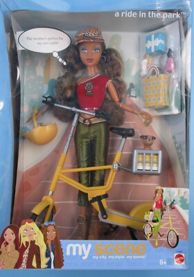 VINTAGE MADISON MY SCENE - A RIDE IN THE PARK MY CITY BIKE  2003  NEW UNOPENED-image