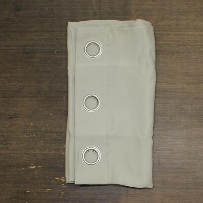 Sun Zero Easton Energy Blackout Grommet Curtain Panel Pearl Gray 40