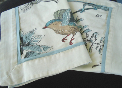 Madison Park Bird Print King Size Pillow Shams Set of Two-image