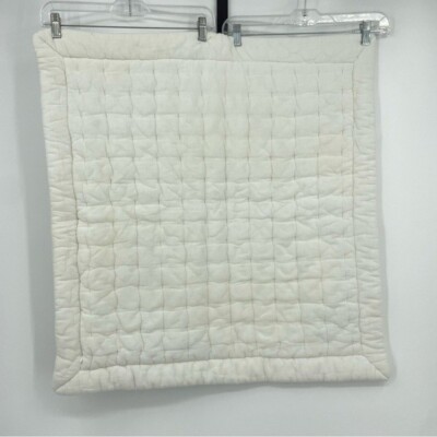 Pottery Barn Quilted 100% Cotton Euro Sham-image