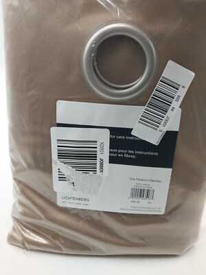 Sun Zero Panel Curtain Grommet 54in x 84in Taupe-image