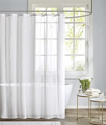 Madison Park Anna Sheer Shower Curtain 72”x72”-image