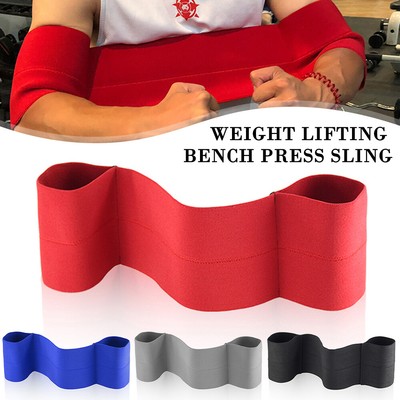 Bench Press Slingshot Band Power Press Push Up Weight Lifting Workout Training-image