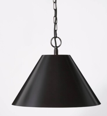 Large Metal Pendant Ceiling Light Black - Threshold designed with Studio McGee-image