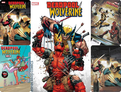 Deadpool/Wolverine #3 Marvel Cover Pick/Variant/Set 1:25 1:100 3/19 NOW SHIPPING-image