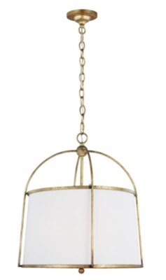 POTTERY BARN Elaine Round Metal Chandelier (21