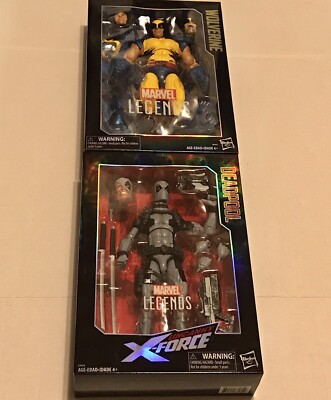 Marvel Legends Series Wolverine & Deadpool X-Force Uncanny Figures +Accessories -image