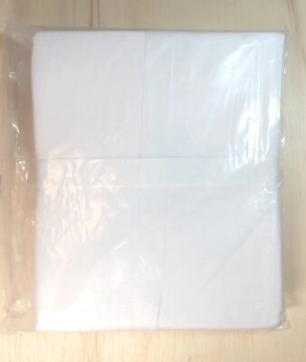 Mark & Graham Pottery Barn Twin Duvet Cover White NWOT 100% Cotton New-image