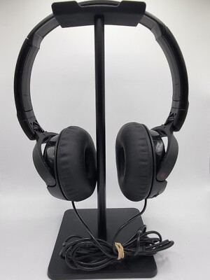 Sony MDR-ZX110NC Noise Cancelling Headband Headphones - Black. tested -image