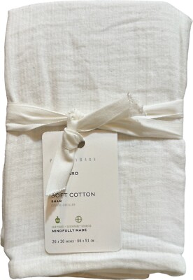 Pottery Barn Standard Soft Cotton Sham 26