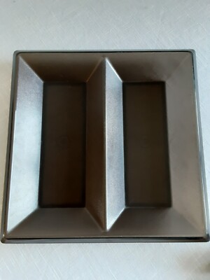 VINTAGE TUPPERWARE -Black Server - NUMBER 1385-4 Tray ONLY For Dips-image