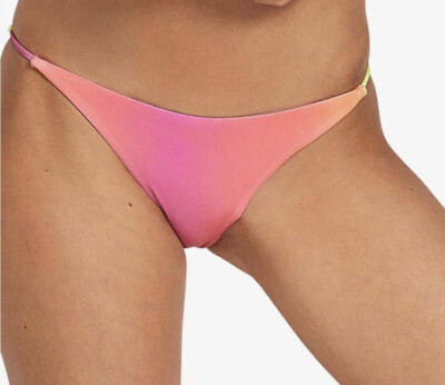 NWT Volcom I Dip U Dip Skimpy Bikini Bottoms Multi Size L-image