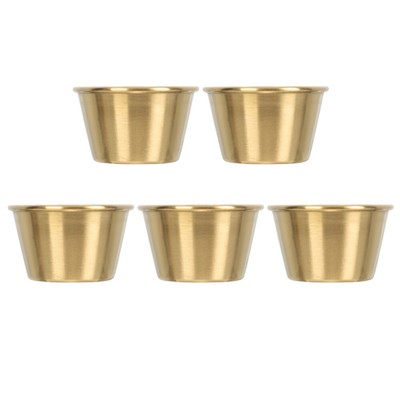 5Pcs Sushi Dipping Bowl Pinch Prep Bowls Egg Tart Baking Pan Small Sauce Cups-image