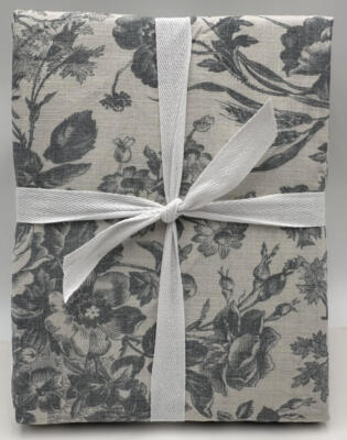 Pottery Barn Sorrel Toile KING Duvet Cover ~ Steel Blue-image